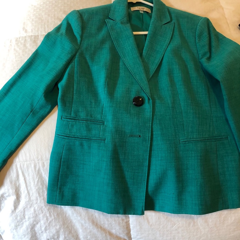 Le Suit Jacket - bluish green hardly used